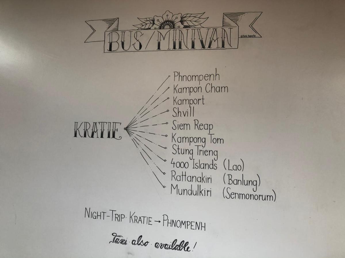 Nomad Guesthouse Kratie Dış mekan fotoğraf